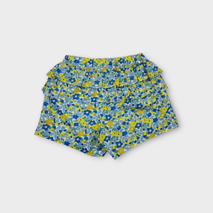 Jacadi Flower Frill Shorts, Size 2