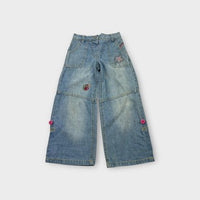 Vintage Embroidered Jeans, Size 4