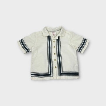 Collette Dinnigan Kids Short Sleeve Shirt, Size 3