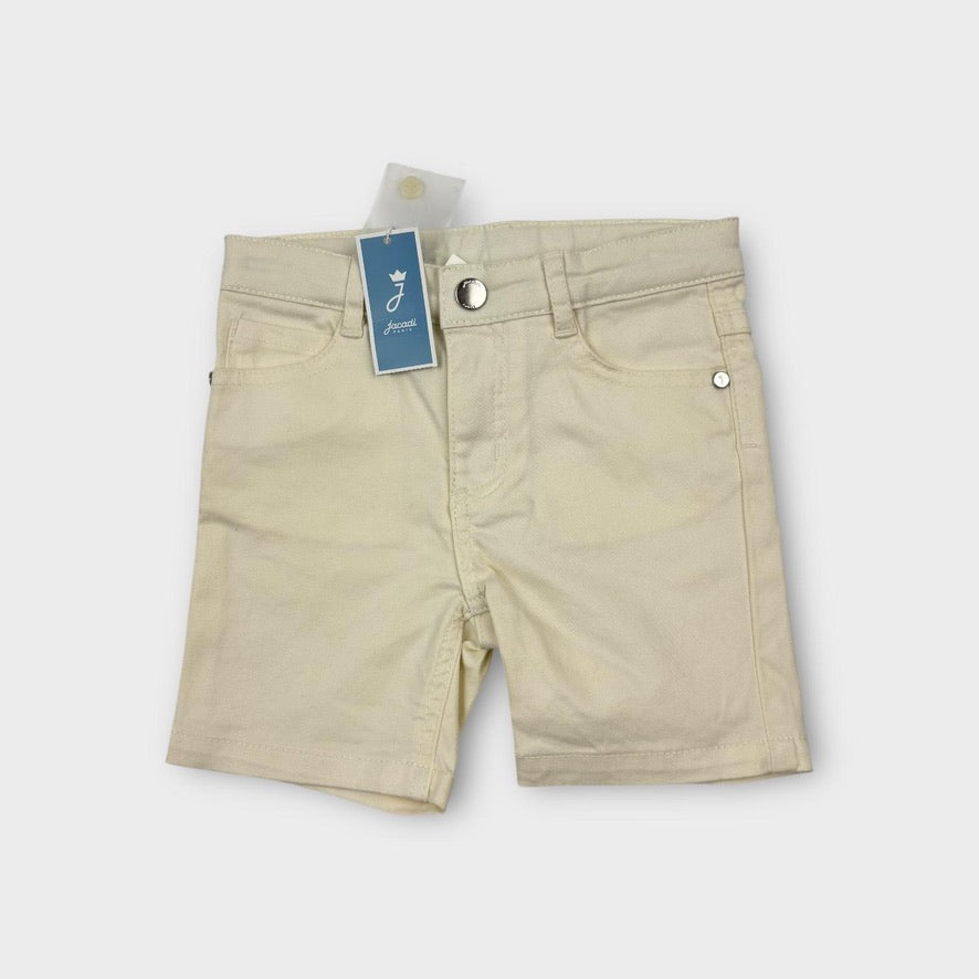 Jacadi Paris White Denim Shorts, Size 1