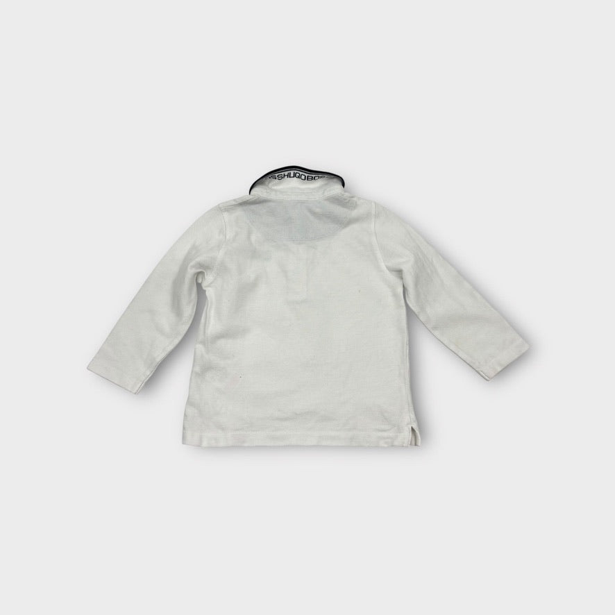 Hugo Boss Long Sleeve Polo Top, Size 2