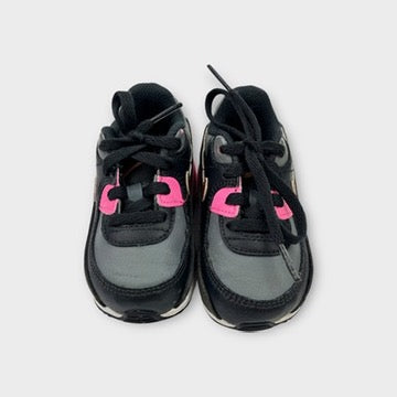 Nike Pink and Grey Air Max Sneakers, Size EU 21
