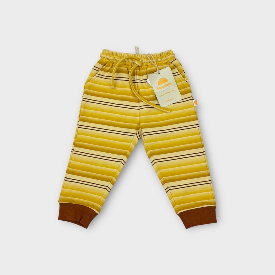 Banabae Yellow Stripe Pants, Size 1