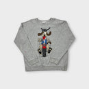Stella McCartney Kids Grey Bikie Dog Jumper, Size 14