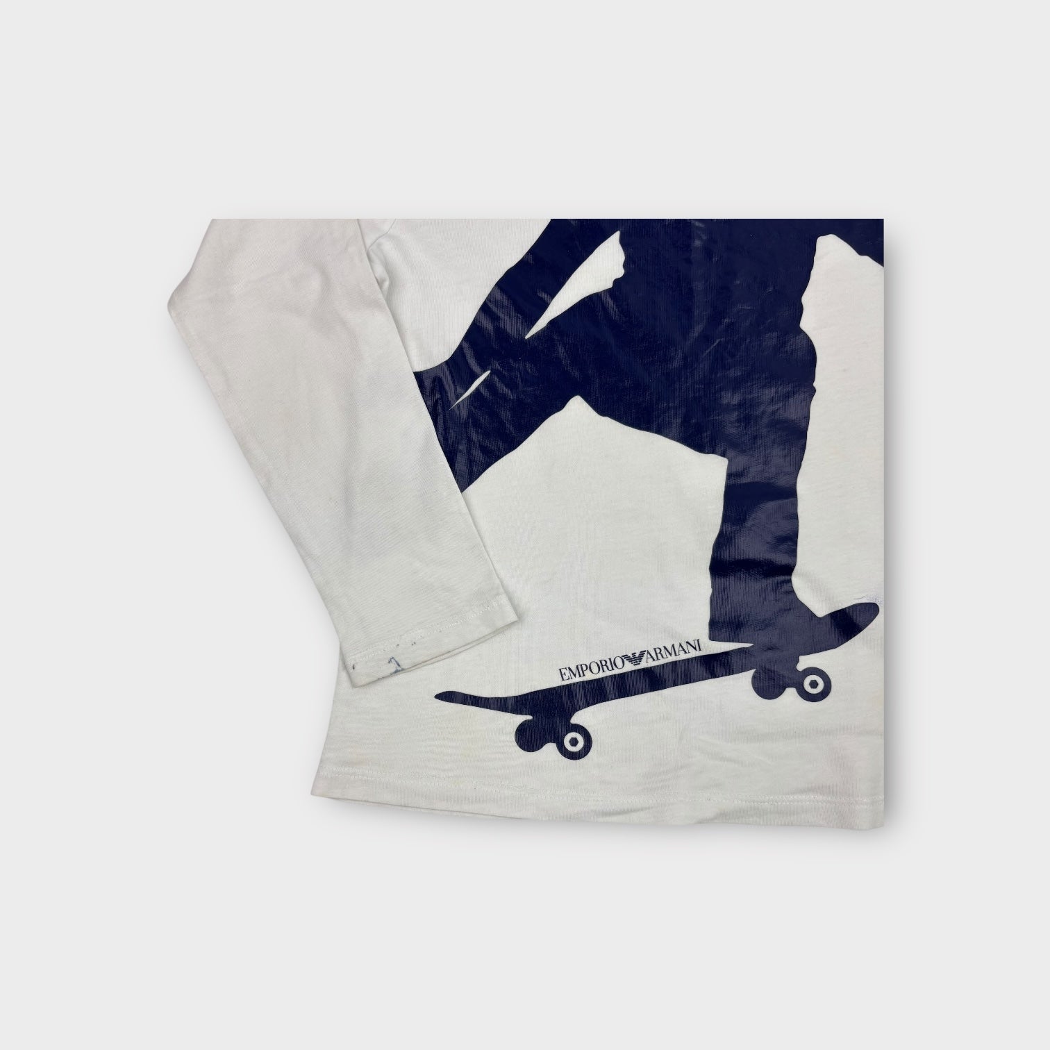 Emporio Armani Skateboard Top, Size 6