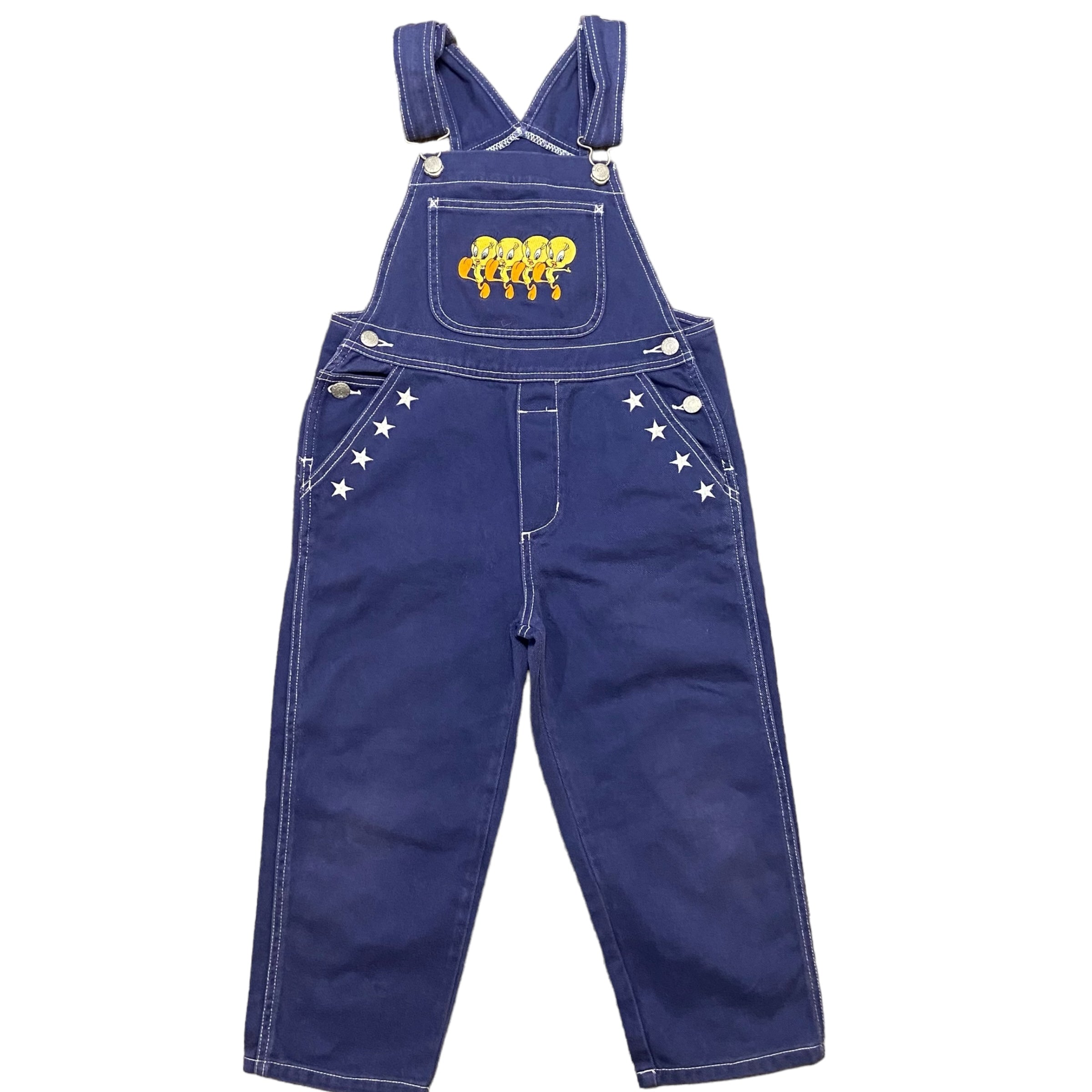 Vintage Tweety Bird Overalls, Size 8-10