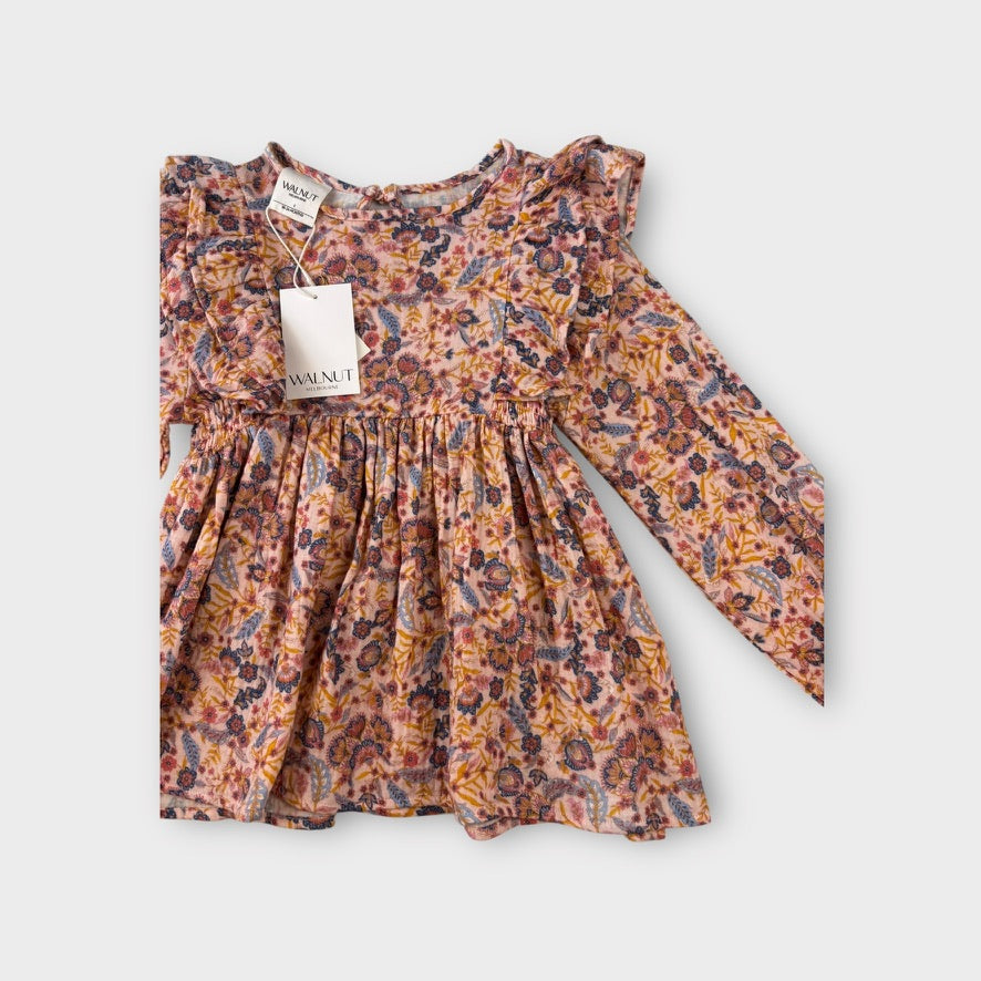 Walnut Melbourne Paisley Dress, Size 2