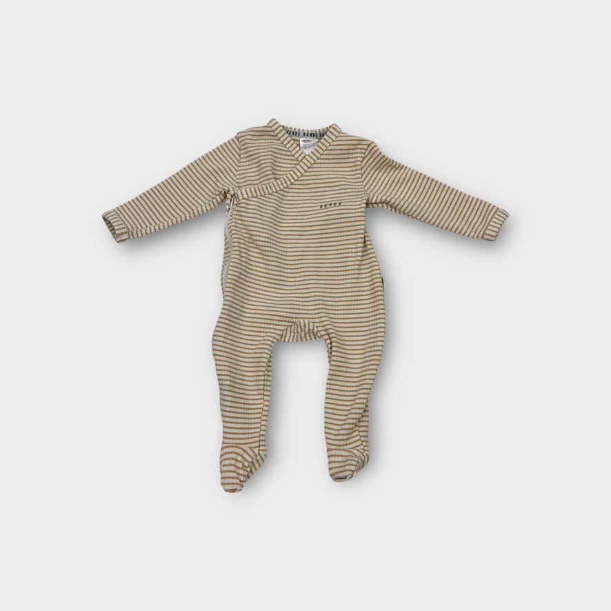 Bonds Stripe Wrap Onesie, Size NB