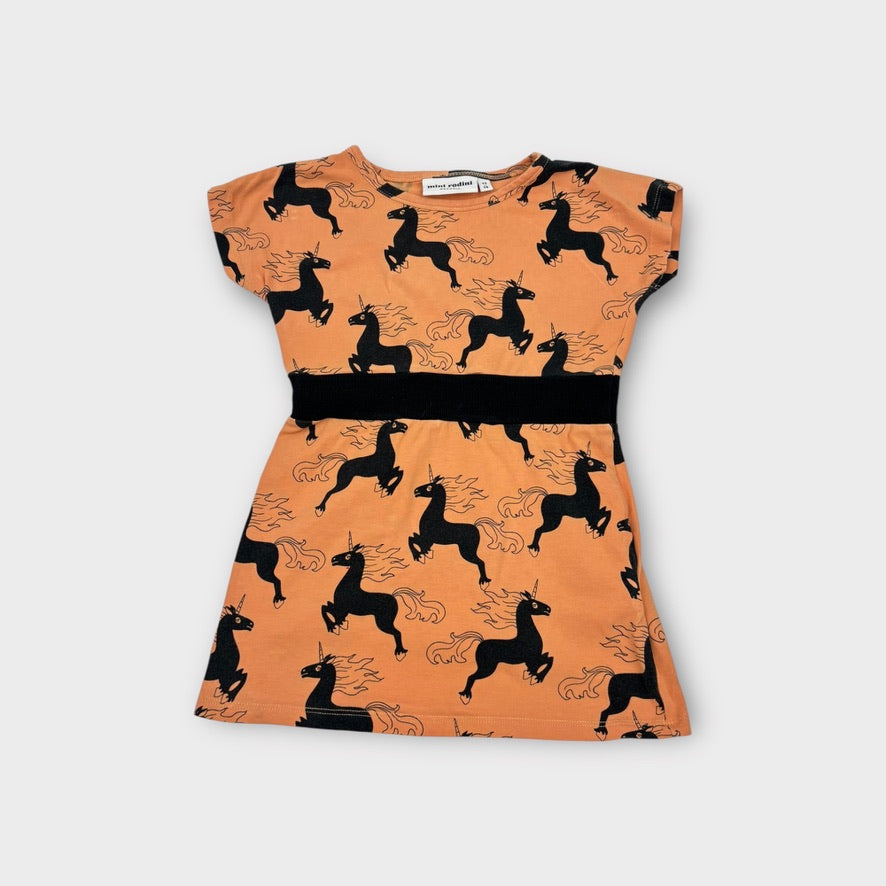 Mini Rodini Unicorn Dress, Size 1