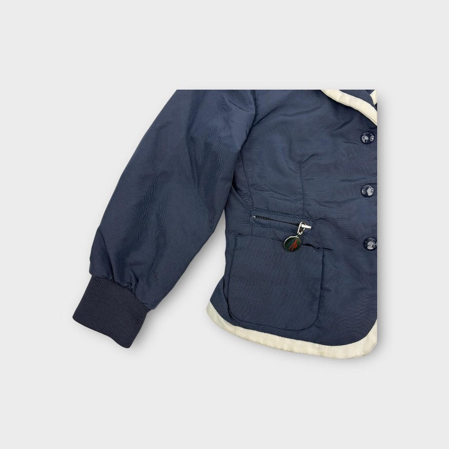 Moncler Contrast Trim Jacket, Size 2
