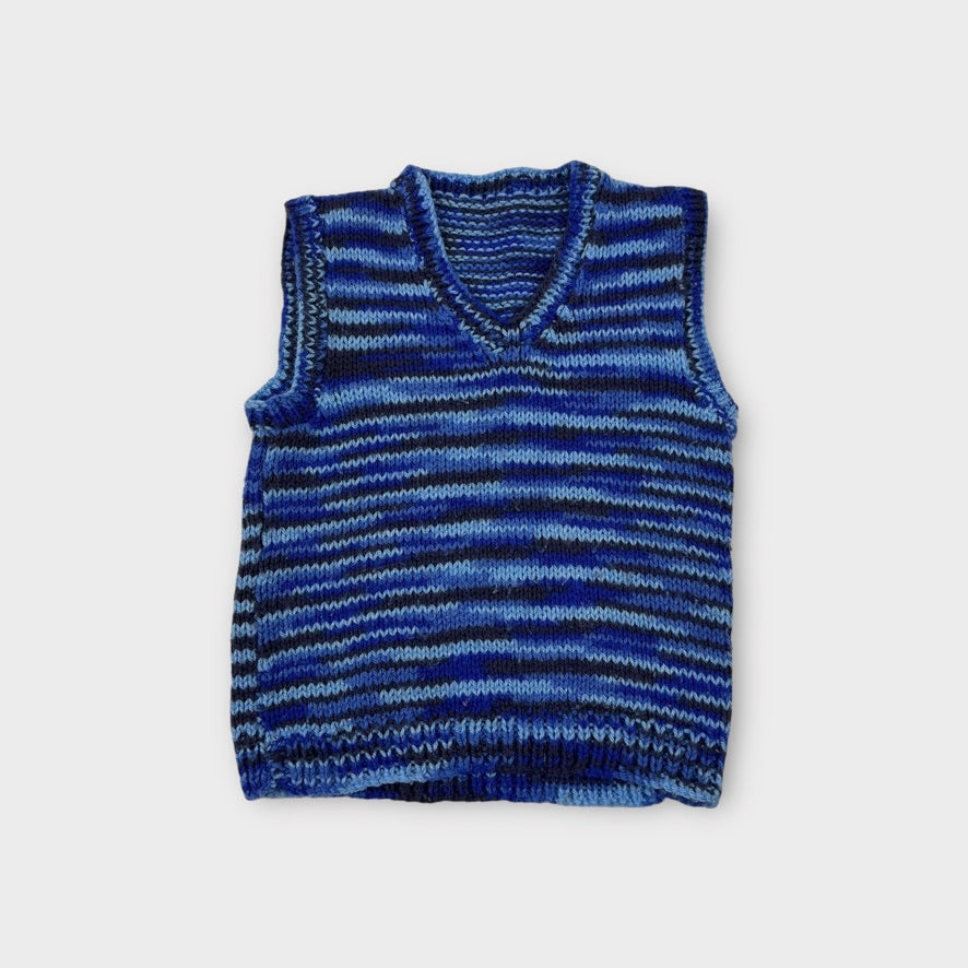 Handmade Knitted Vest, Size 4
