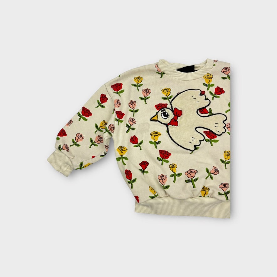 Mini Rodini Rose Jumper, Size 2