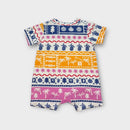 Cotton on Baby Tropical Christmas Onesie, Size NB