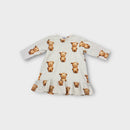 Cheeky Chickadee Bear Dress, Size 0