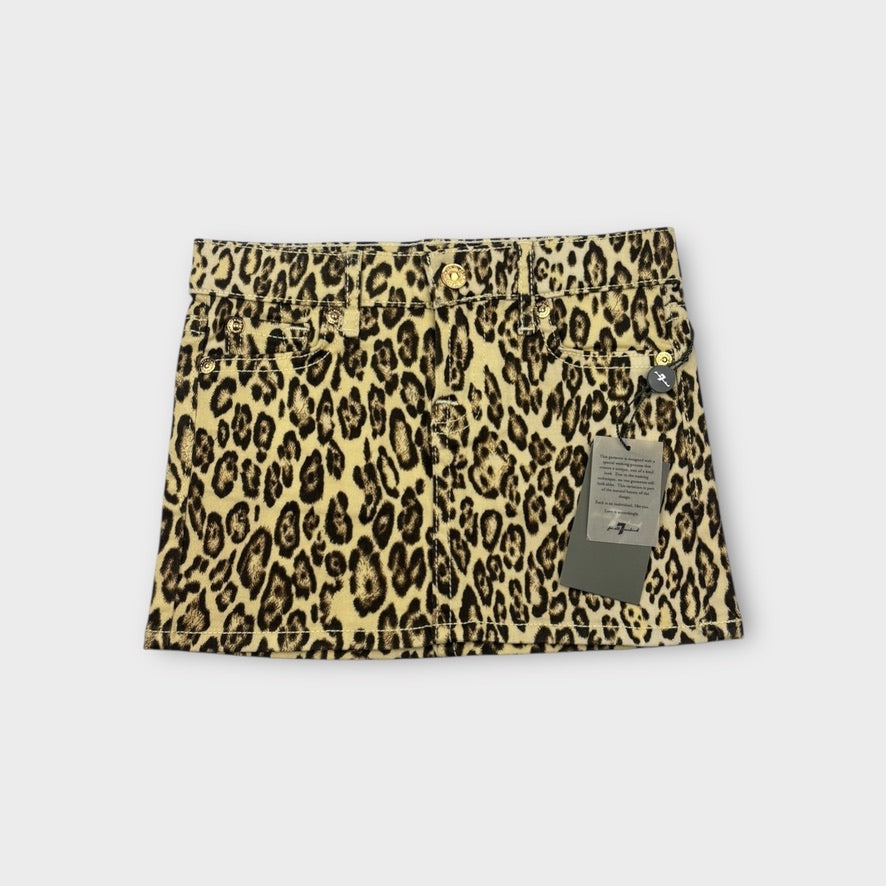 7 For all Mankind Animal Skirt, Size 4