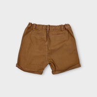 Hux Brown Chino Shorts, Size 6