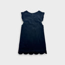 Country Road Black Velour Dress, Size 7