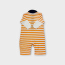 Calvin Klein Stripe Onesie, Size 0