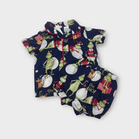 Peter Alexander The Grinch Pyjama Set, Size 2
