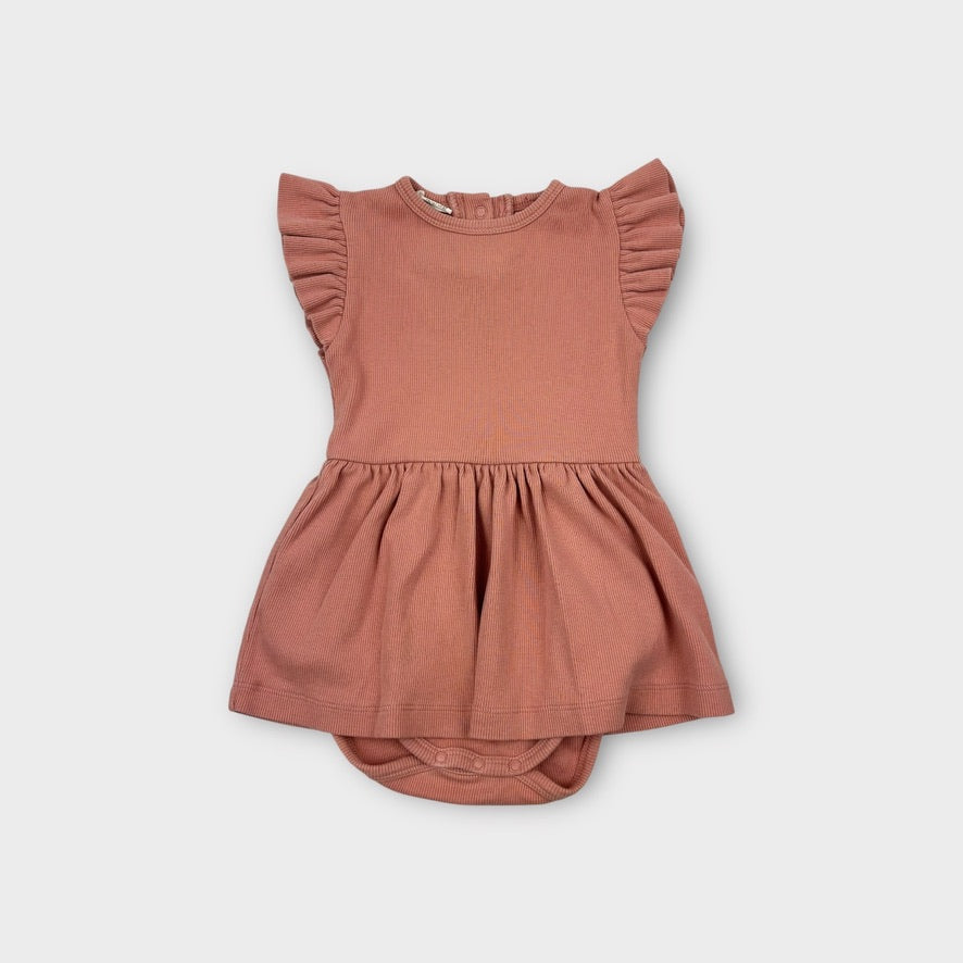 Snuggle Hunny Ribbed Bodysuit, Size 1