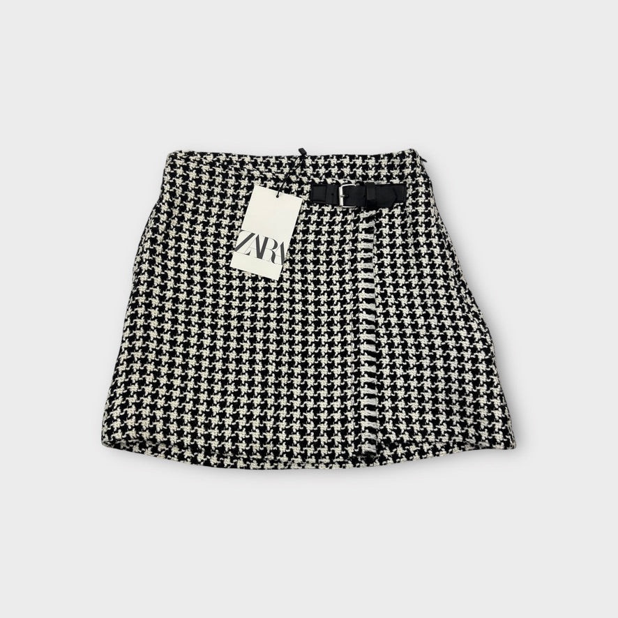 Zara Houndstooth Skirt, Size 8