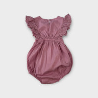 Jamie Kay Lace Sleeve Romper, Size 2