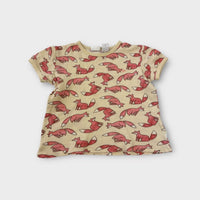 Peter Alexander Waffle Fox Pyjamas, Size 4