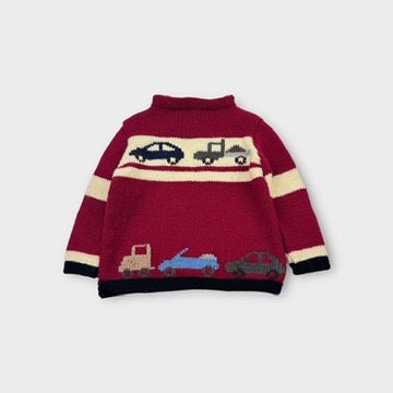 Handmade Transport Jumper, Size 4-5