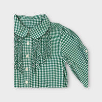 Ralph Lauren Gingham Ruffle Dress, Size 3