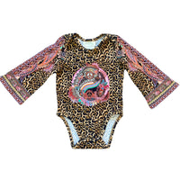 Milla by Camilla Leopard Bodysuit, Size 00