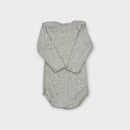 Petit Bateau Long Sleeve Bodysuit Bundle, Size 1