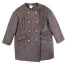 Chloe Grey Wool Blend Coat, Size 4