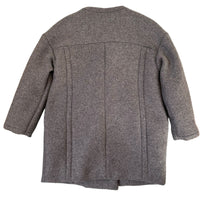 Chloe Grey Wool Blend Coat, Size 4