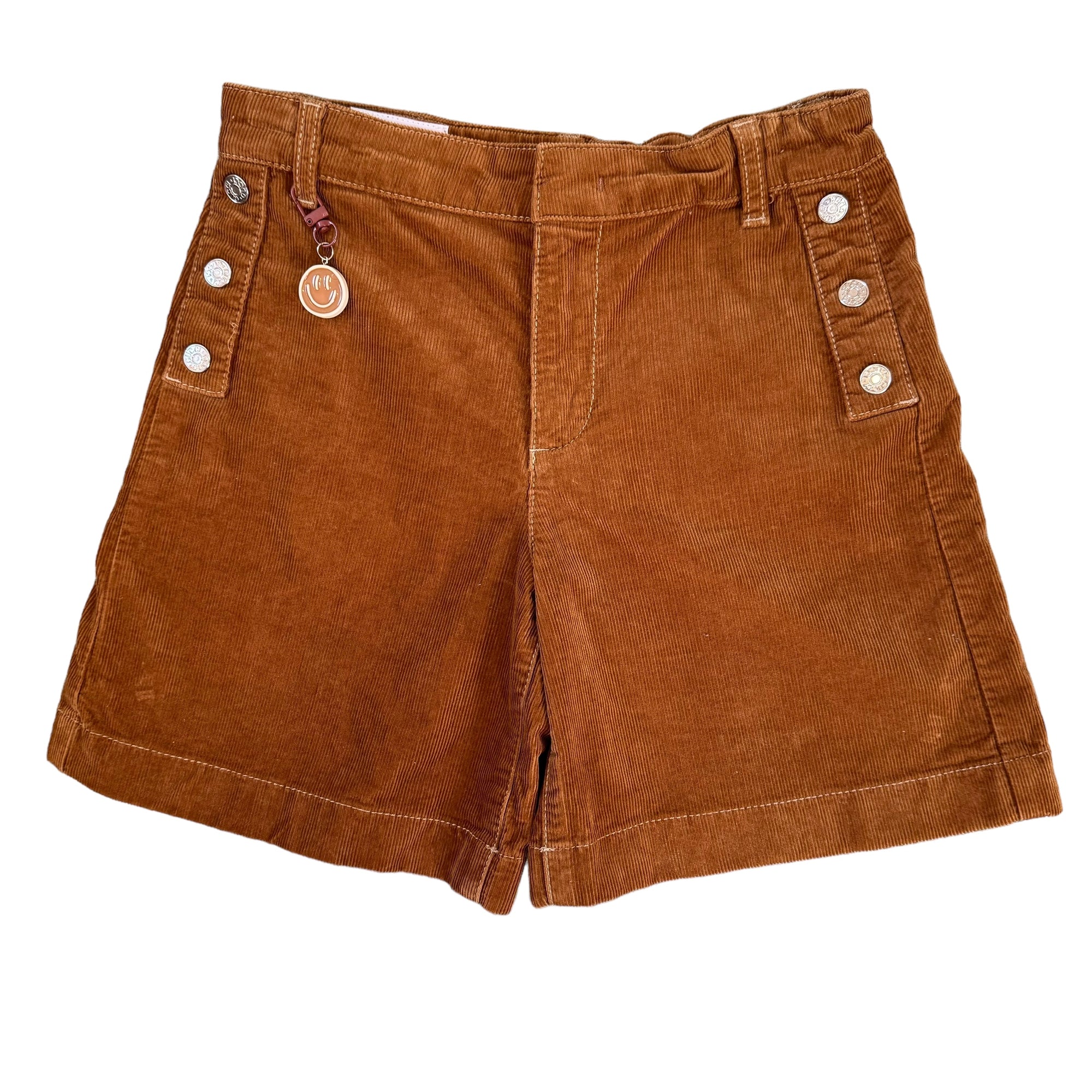 Gucci Tan Corduroy Shorts, Size 8