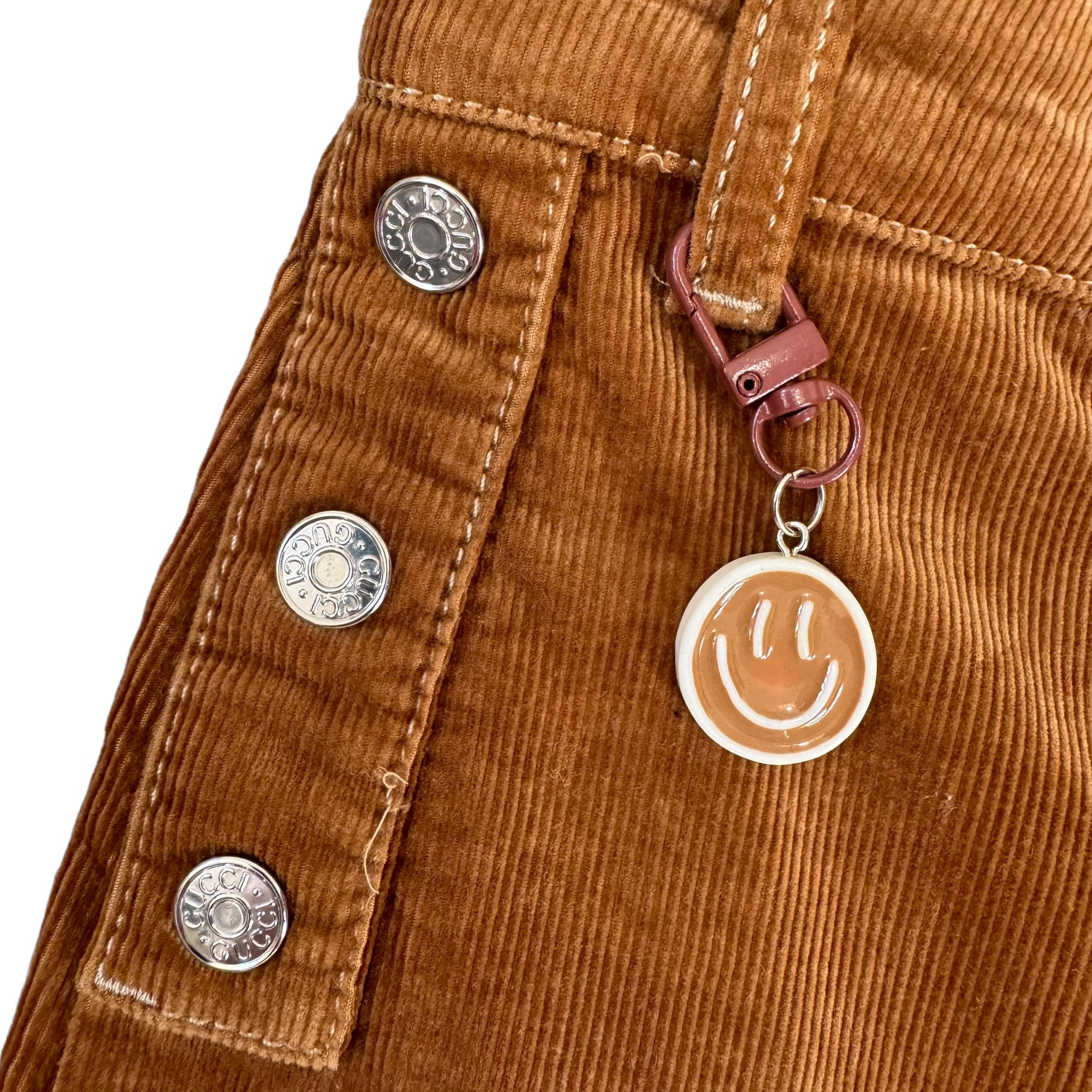 Gucci Tan Corduroy Shorts, Size 8