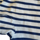 Miki House Original Stripe Bear Onesie, 9-12 months