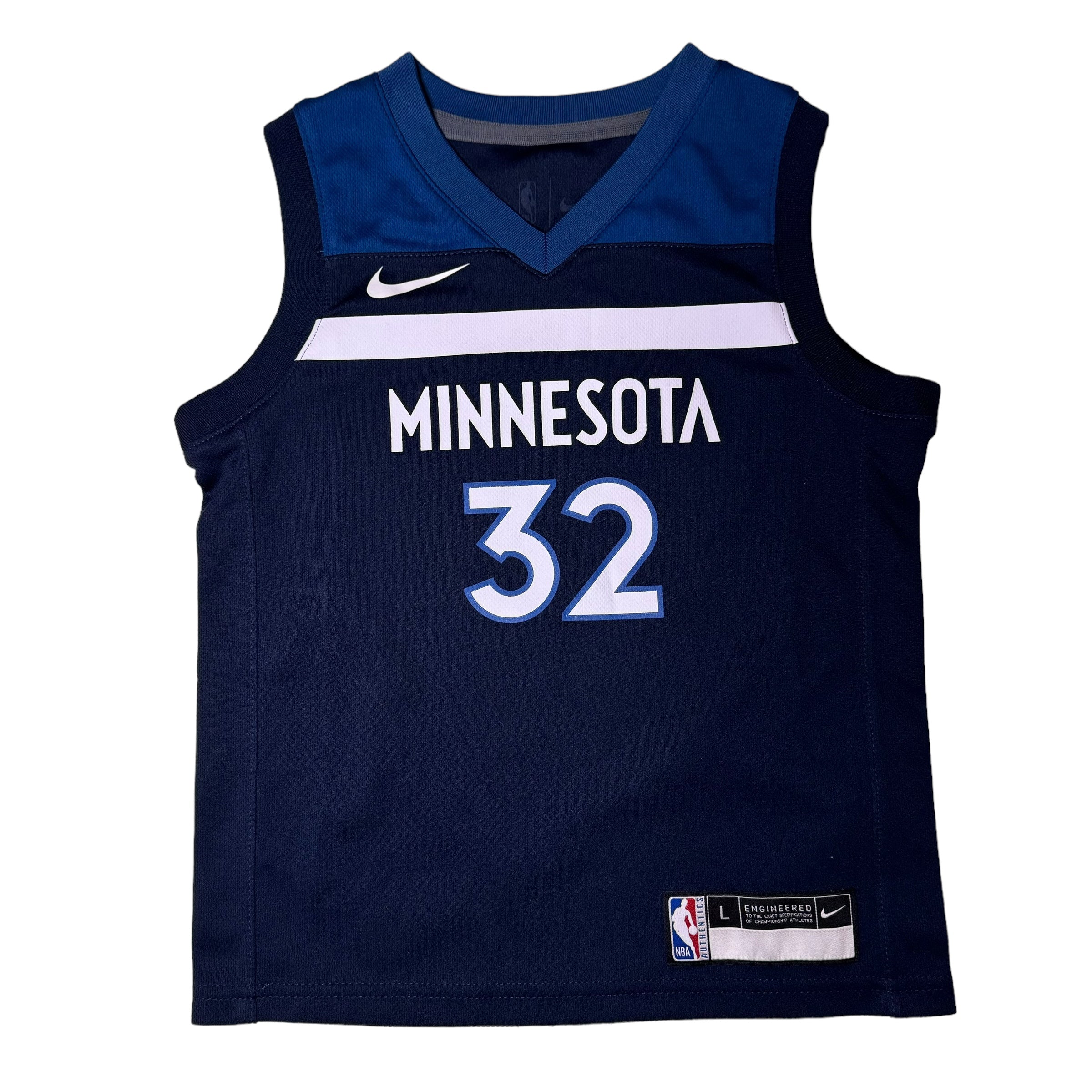NBA Minnesota Timberwolves Jersey, Size 7