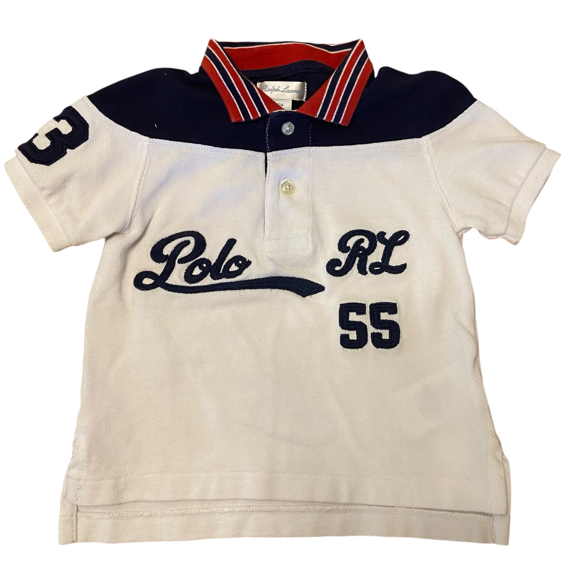 Ralph Lauren White Polo Shirt, Size 0