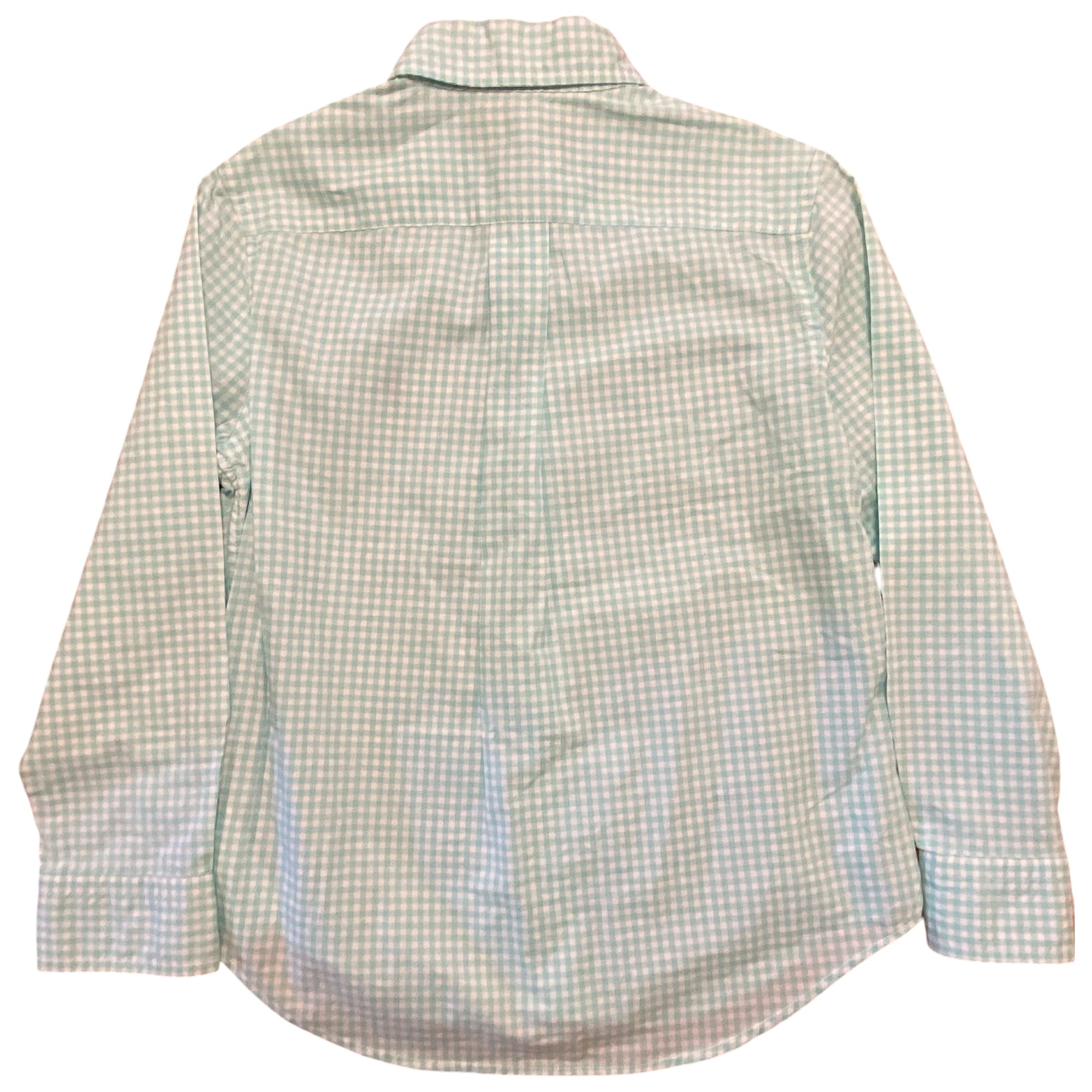 Ralph Lauren Green Gingham Shirt, Size 5