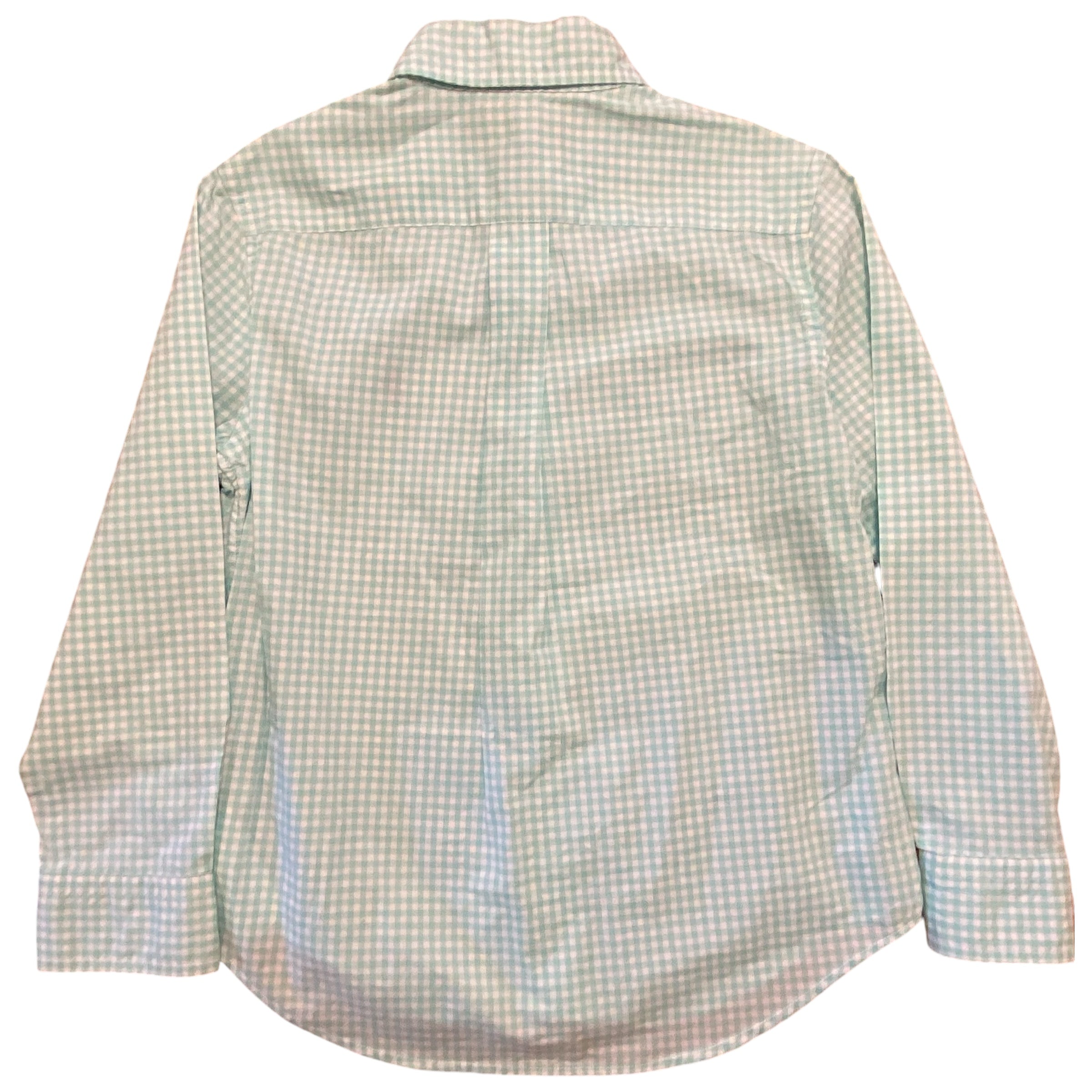 Ralph Lauren Green Gingham Shirt, Size 5