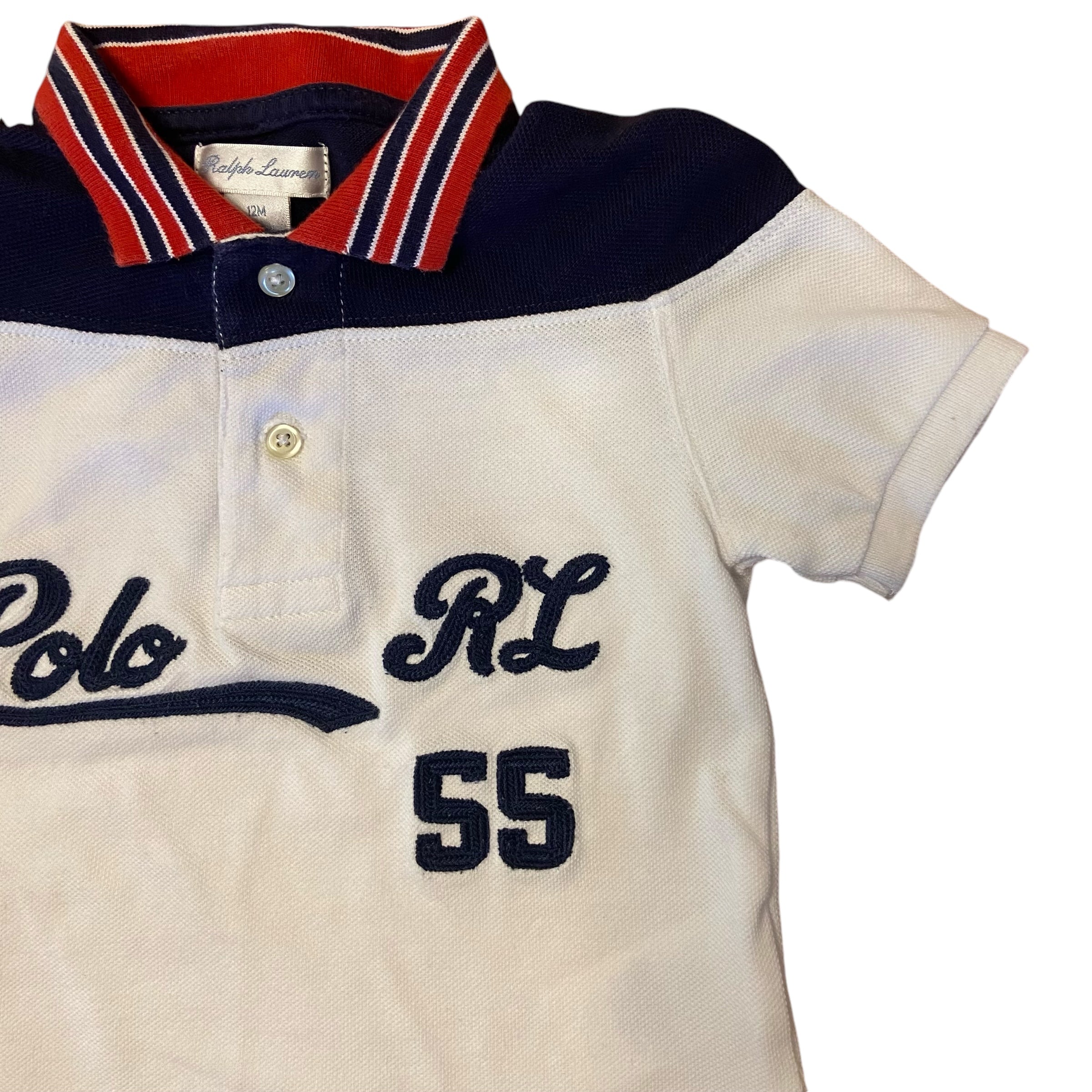Ralph Lauren White Polo Shirt, Size 0