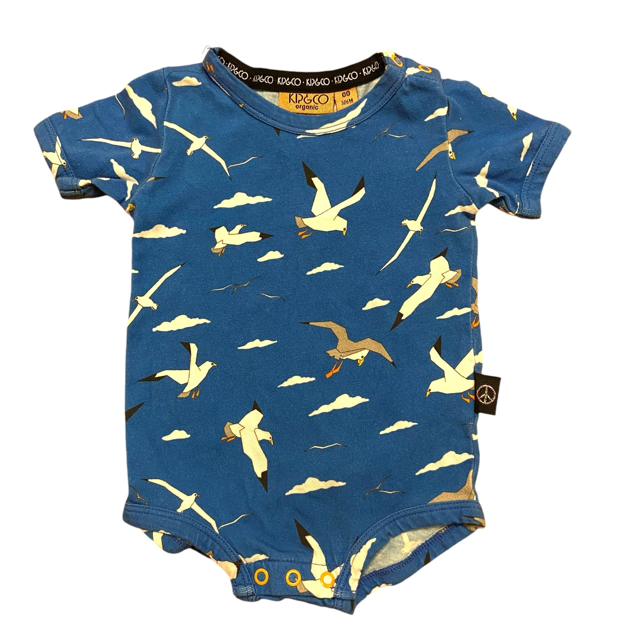 Kip & Co Seagull Bodysuit, Size 00