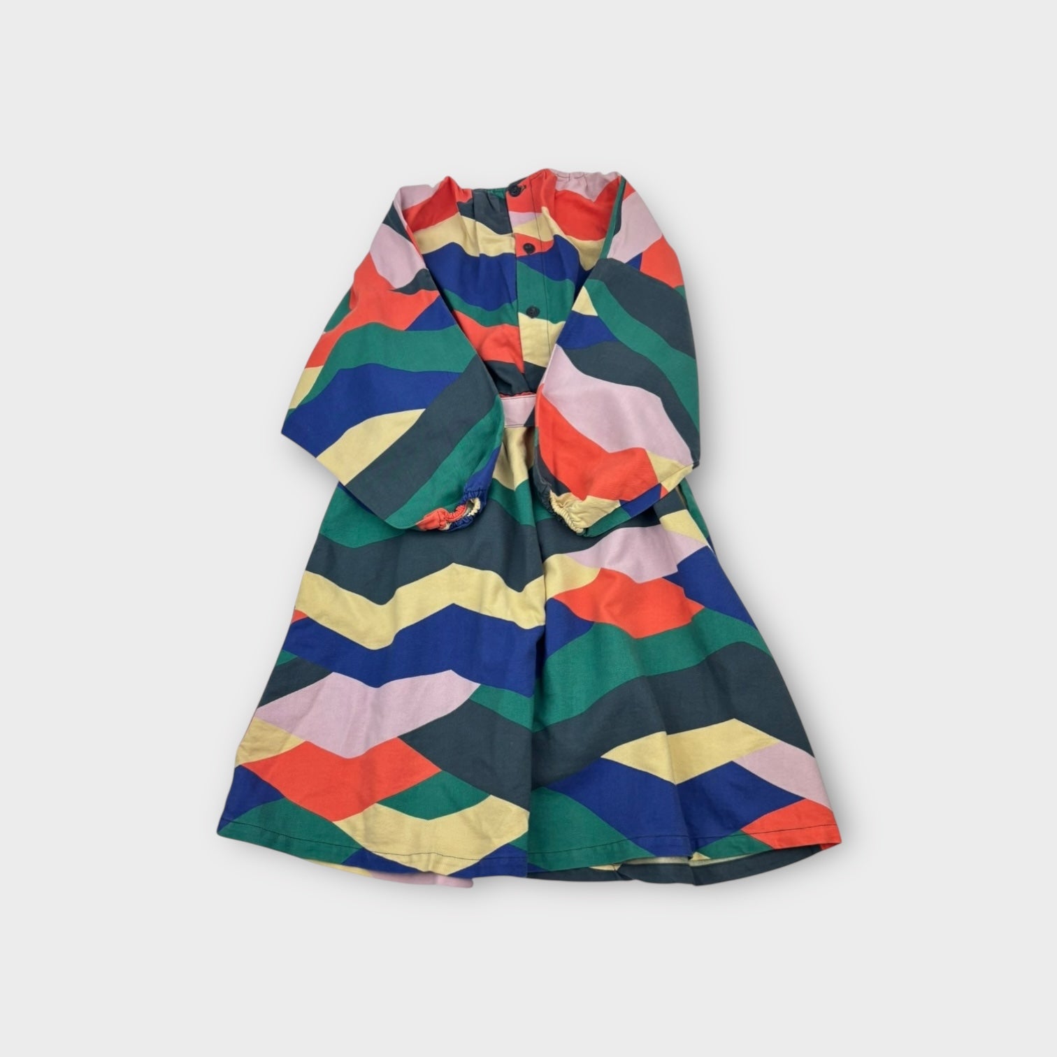Bobo Choses Colourful Swing Dress, Size 4-5