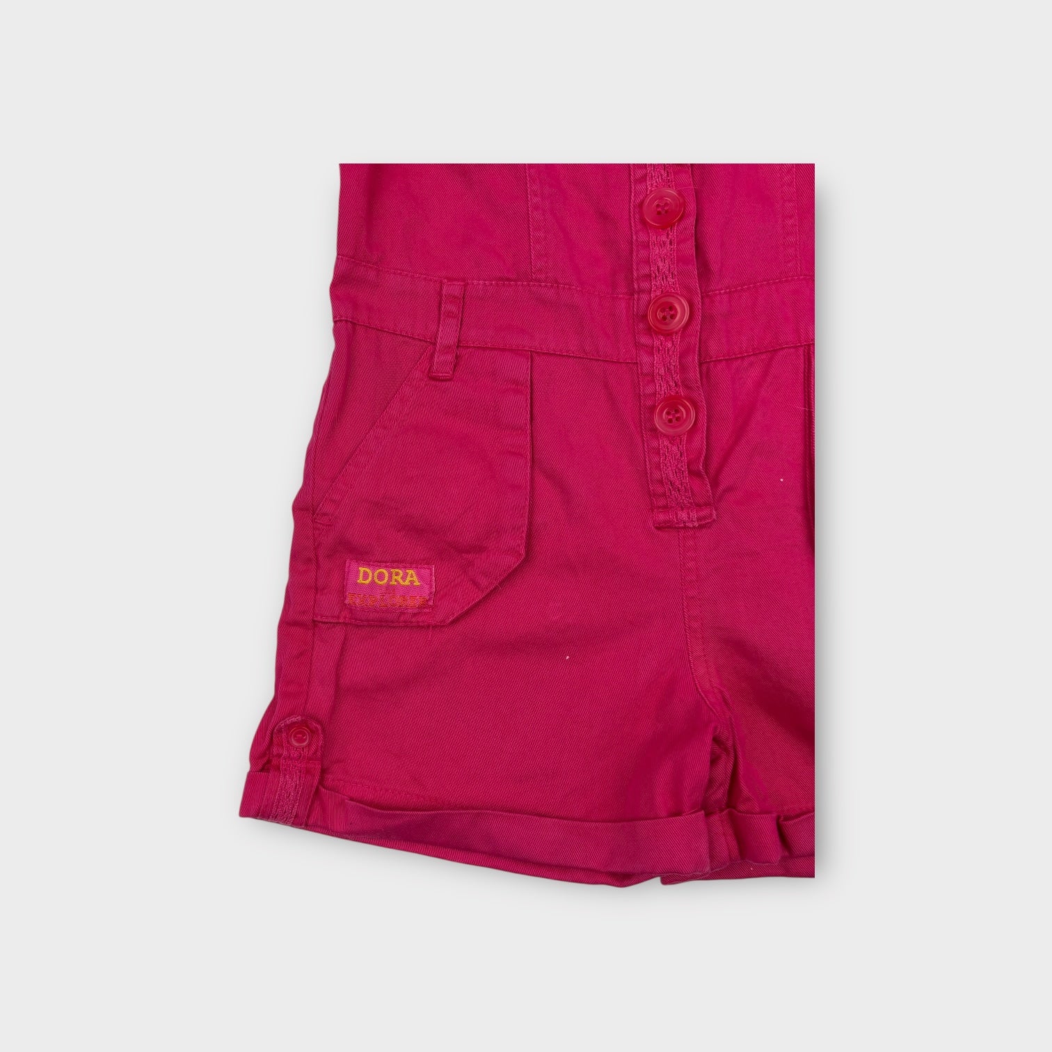 Retro Dora the Explorer Pink Boiler Suit, Size 3