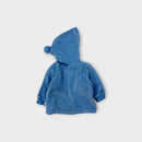 Purebaby Stripe Velour Set, Size 000