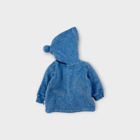 Purebaby Stripe Velour Set, Size 000
