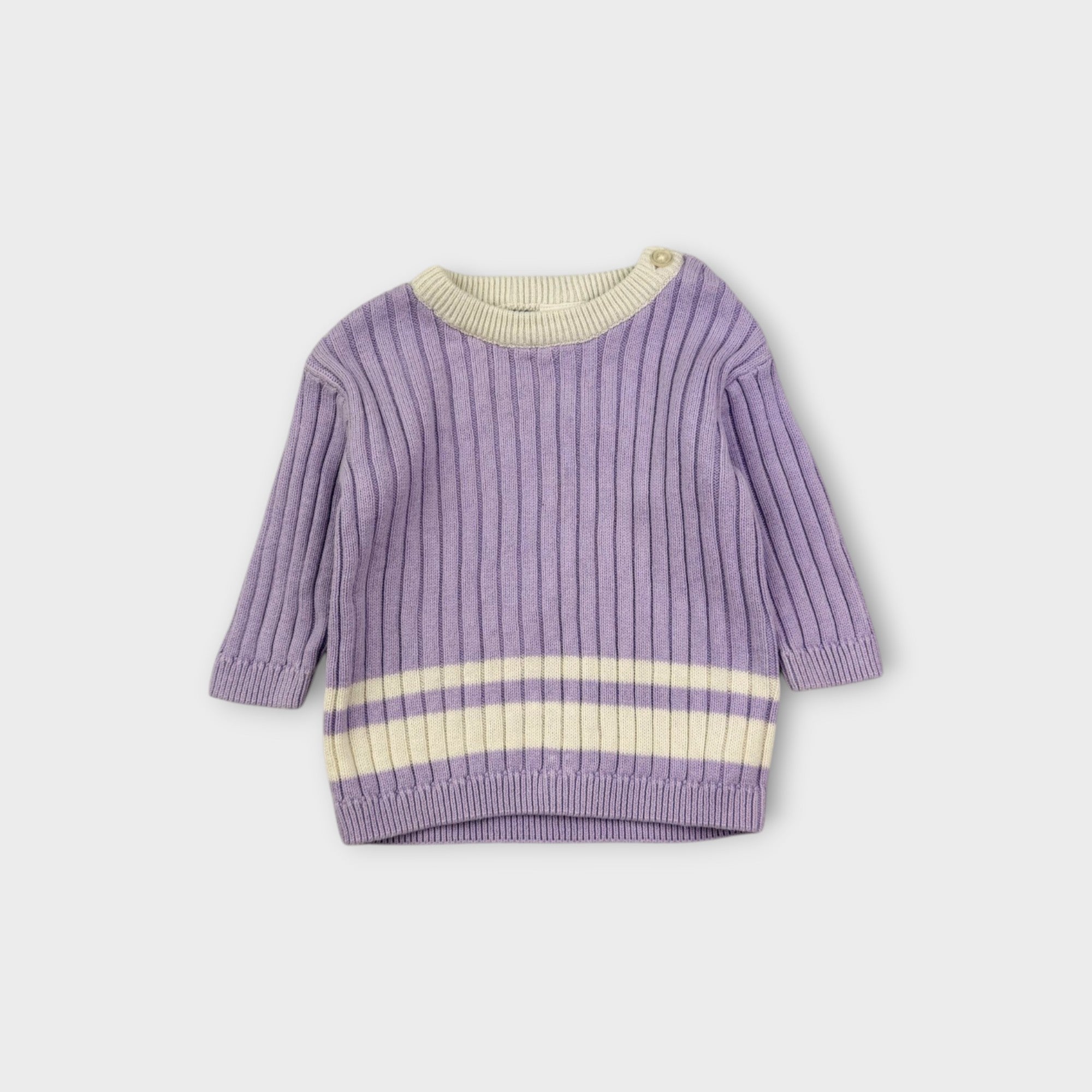 Seed Heritage Lilac Knit Set, Size 000