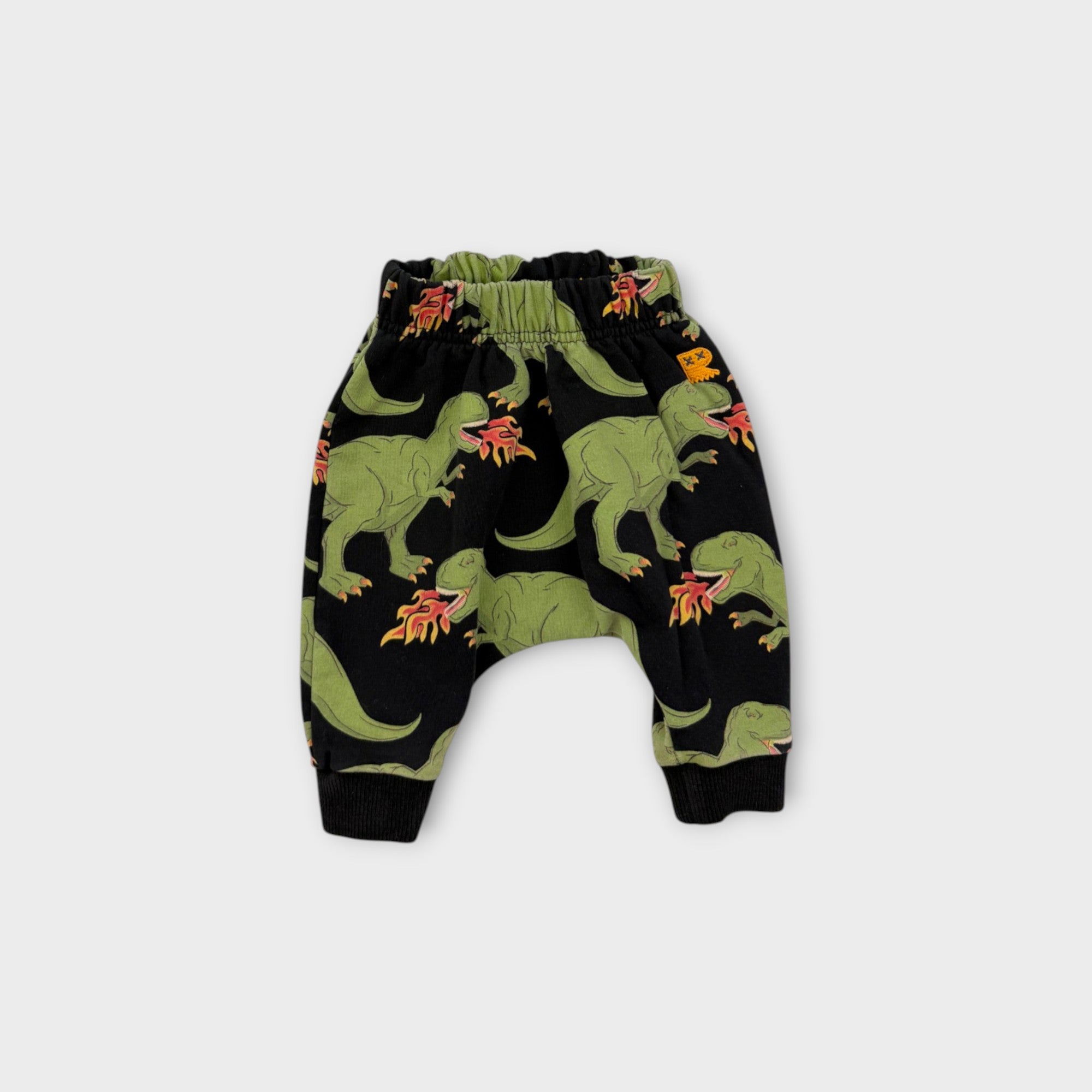 Rock Your Baby Dinosaur Track Pant Set, Size 000