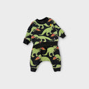 Rock Your Baby Dinosaur Track Pant Set, Size 000