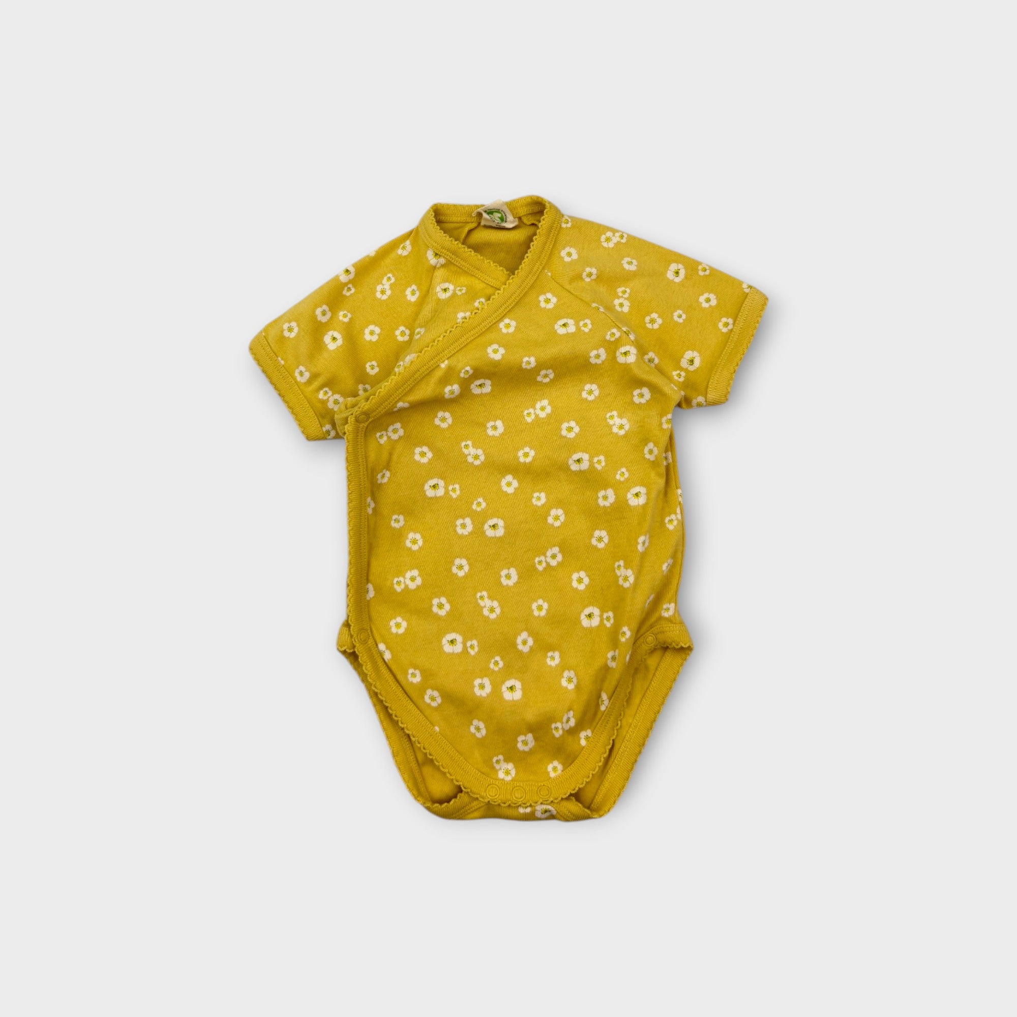 Nature Baby Flower Wrap Bodysuit, Size 00
